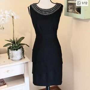 Connected Petite Embellished Dressy Dress